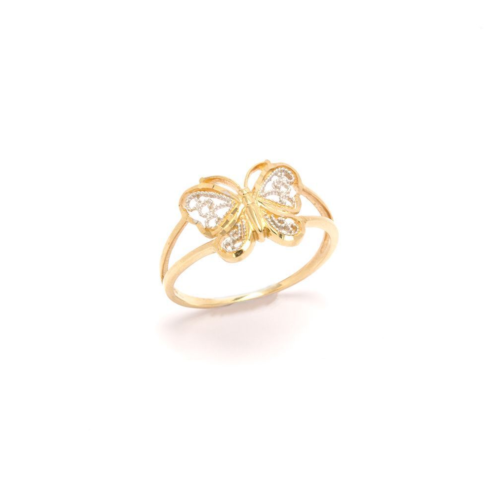 Anel Borboleta em Ouro 18 Kilates - 20793
